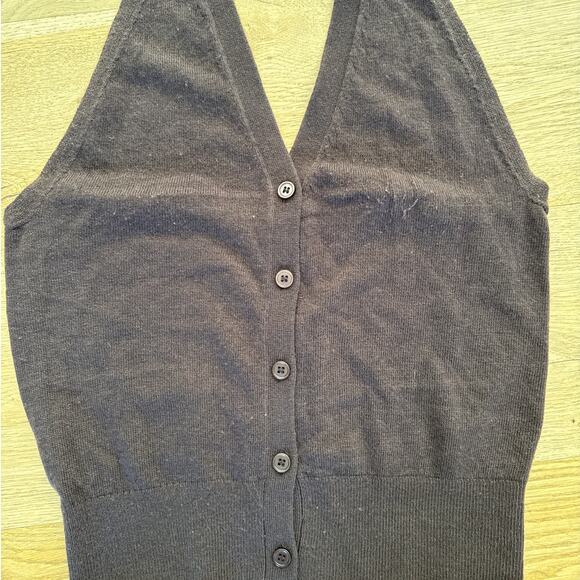 Lovers + Friends - Milana Knit Halter Vest & Pleated Mini Skirt in Brown - Picture 3 of 8